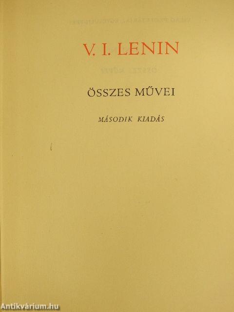 V. I. Lenin összes művei 25.