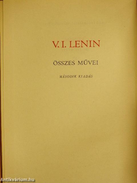 V. I. Lenin összes művei 17.