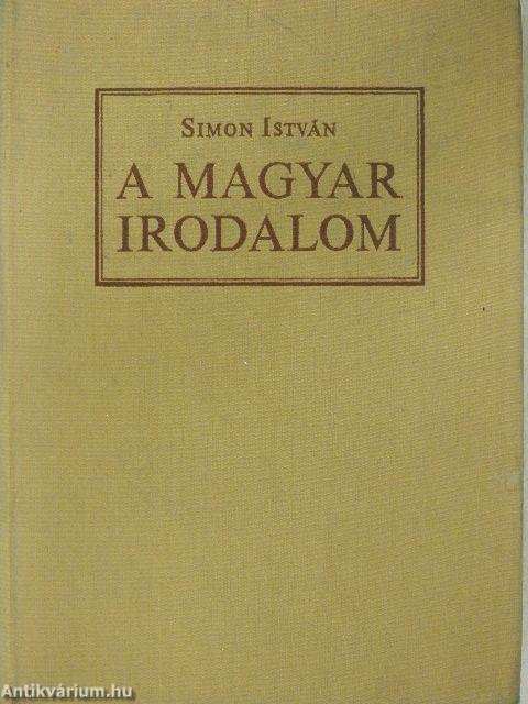 A magyar irodalom 