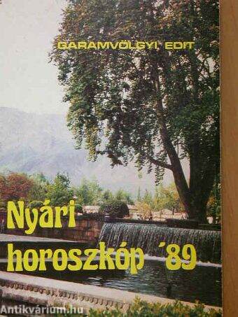 Nyári horoszkóp '89