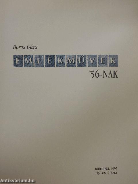 Emlékművek '56-nak