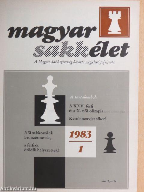 Magyar Sakkélet 1983. január-december