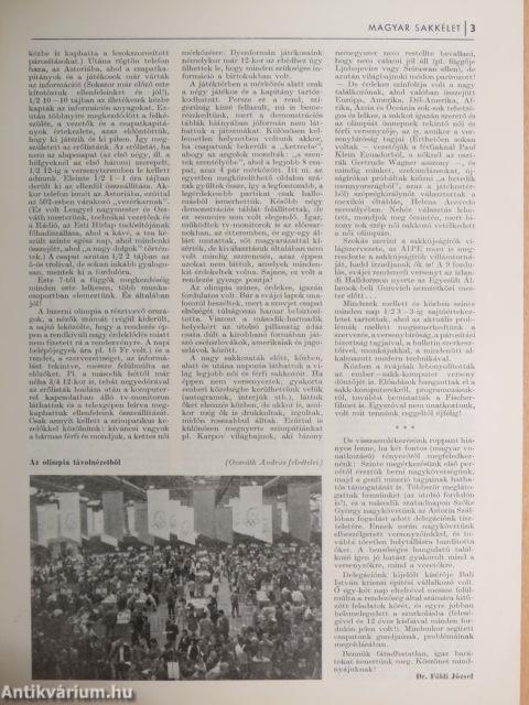 Magyar Sakkélet 1983. január-december