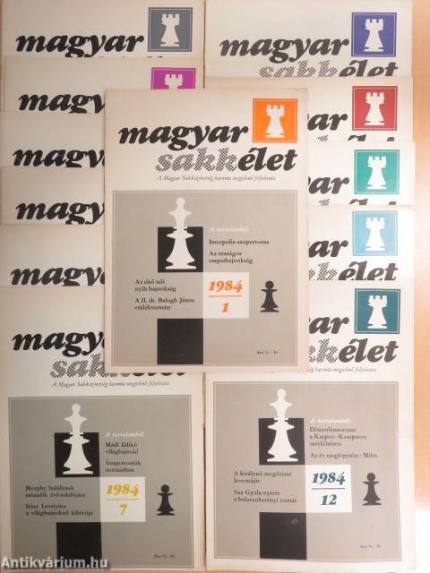 Magyar Sakkélet 1984. január-december