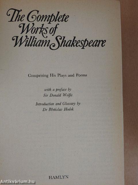 The complete works of William Shakespeare