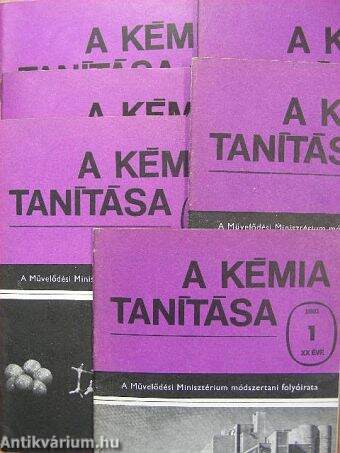 A kémia tanítása 1981. február-december