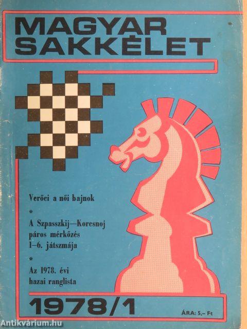 Magyar Sakkélet 1978. január-december