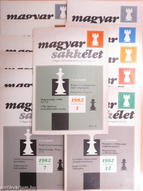 Magyar Sakkélet 1982. január-december