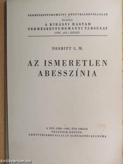 Az ismeretlen Abesszinia