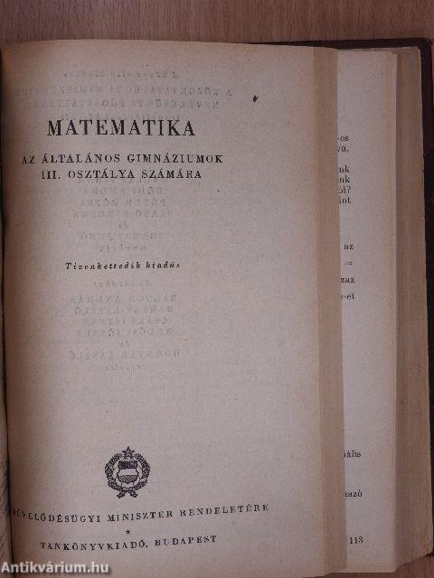 Matematika I-IV.