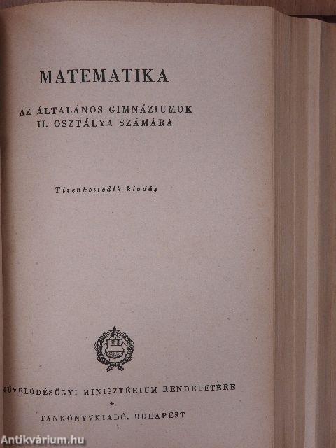 Matematika I-IV.