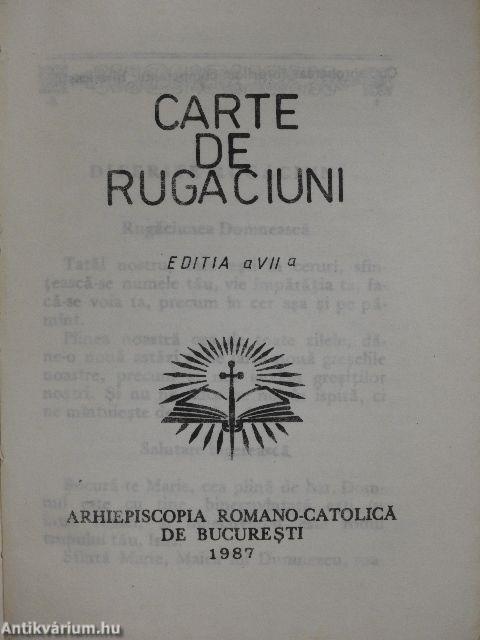 Carte de rugaciuni/Cintati Domnului