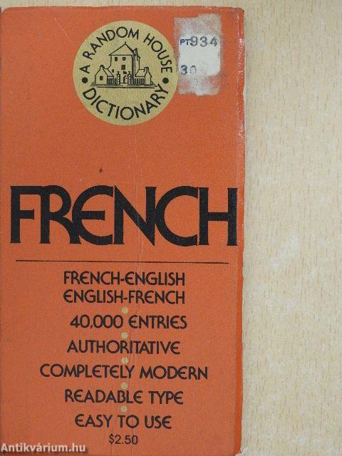 The Random House French Dictionary