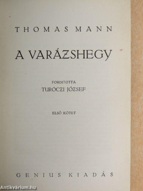 A varázshegy I-IV.