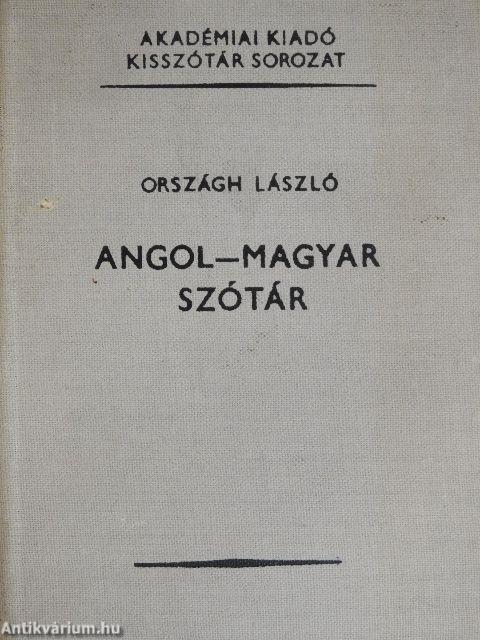 Angol-magyar szótár