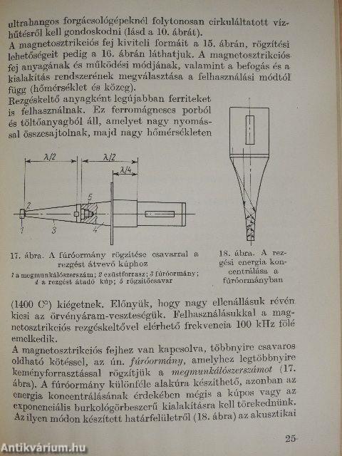 Megmunkálás ultrahanggal