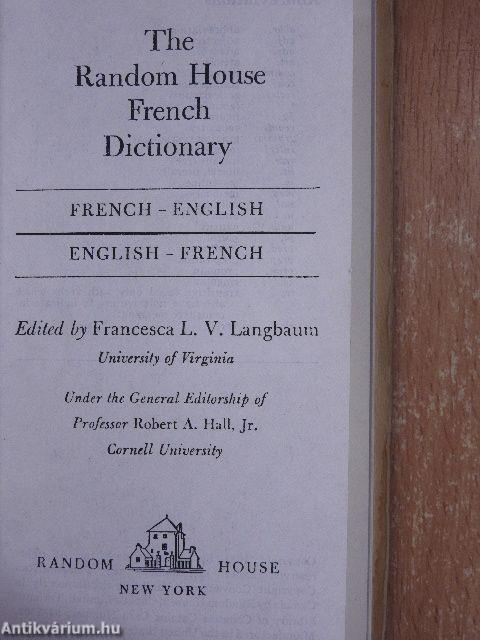 The Random House French Dictionary