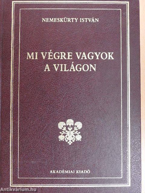 Mi végre vagyok a világon