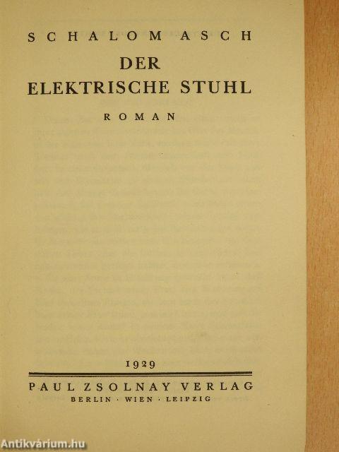 Der elektrische Stuhl