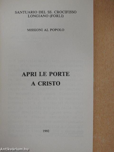 Apri le Porte a Cristo