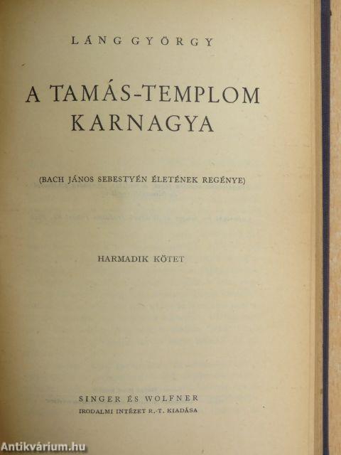 A Tamás-templom karnagya I-III.