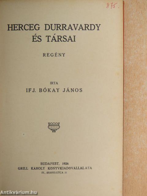 Herceg Durravardy és társai/A gyémánt