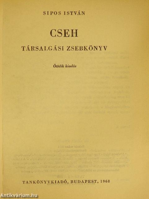 Cseh társalgási zsebkönyv