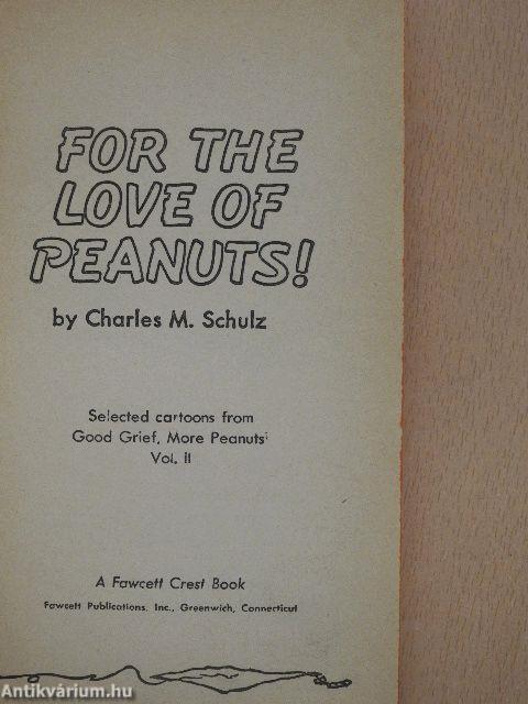 For the love of Peanuts!