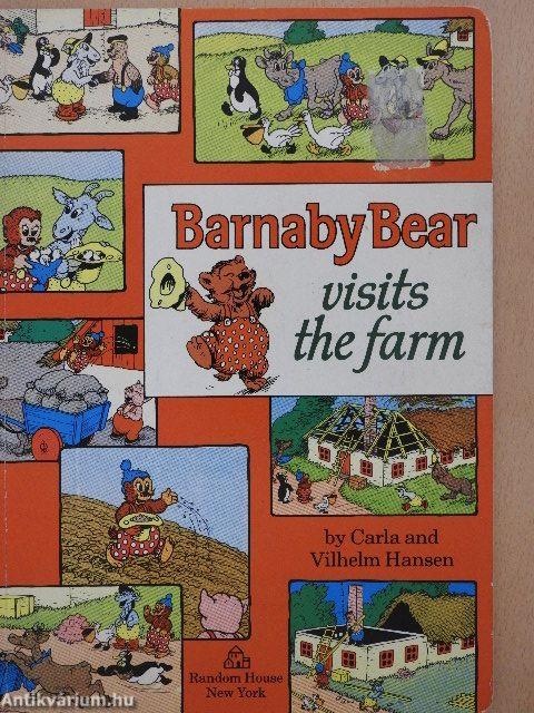 Barnaby Bear visits the farm