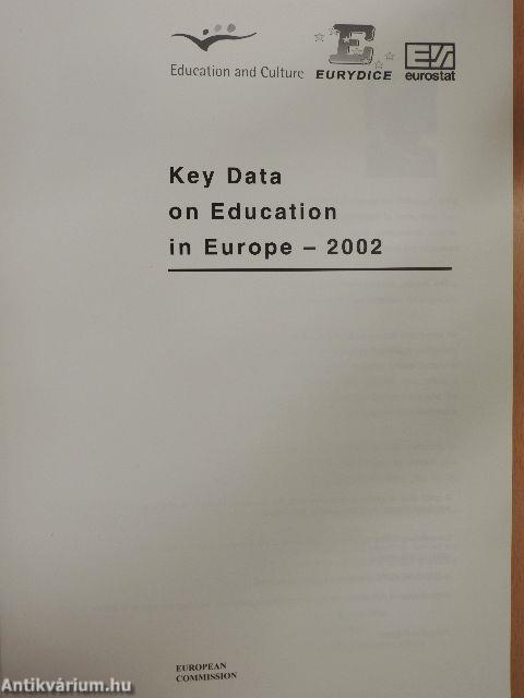 Key Data on Education in Europe 2002