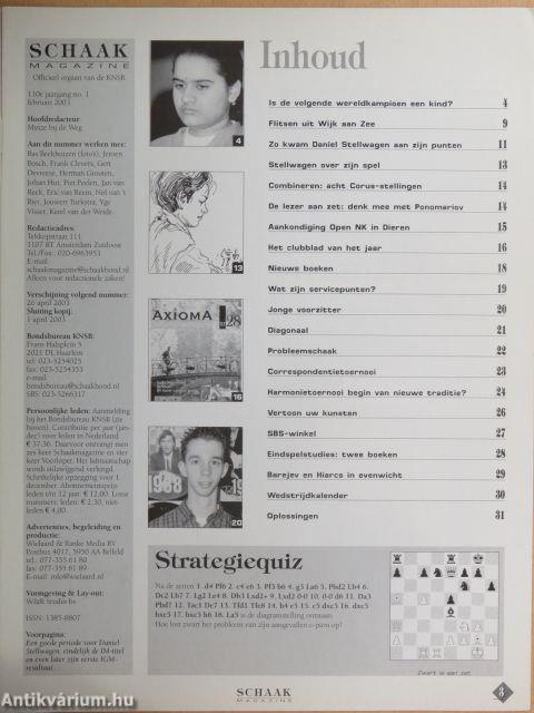 Schaak Magazine 2003. (nem teljes évfolyam)