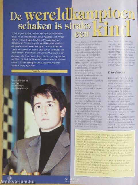 Schaak Magazine 2003. (nem teljes évfolyam)