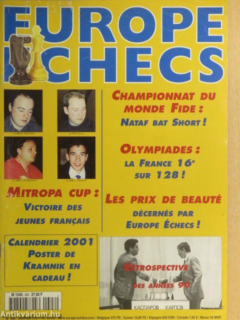 Europe Échecs janvier-décembre 2001