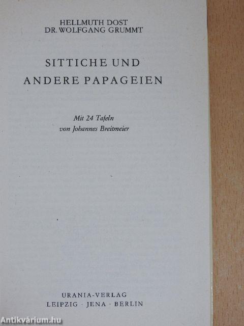 Sittiche und andere Papageien