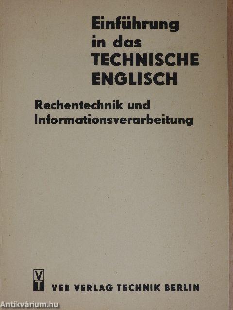 Einführung in das Technische Englisch