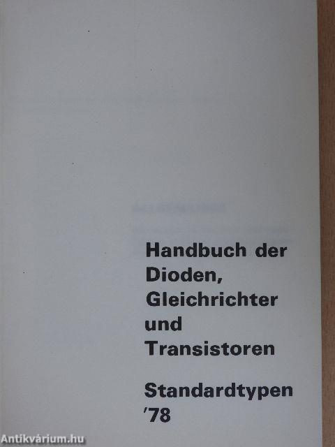 Handbuch der Dioden, Gleichrichter und Transistoren