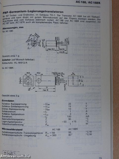 Handbuch der Dioden, Gleichrichter und Transistoren