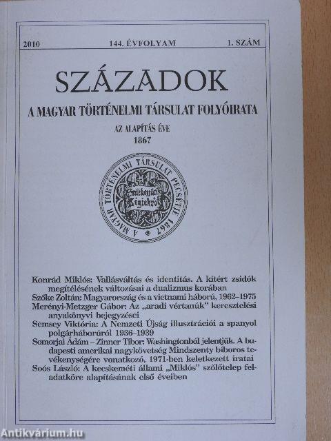 Századok 2010/1.