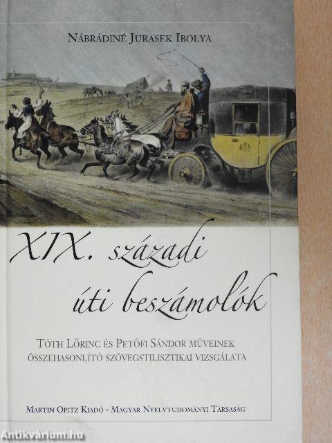 XIX. századi úti beszámolók