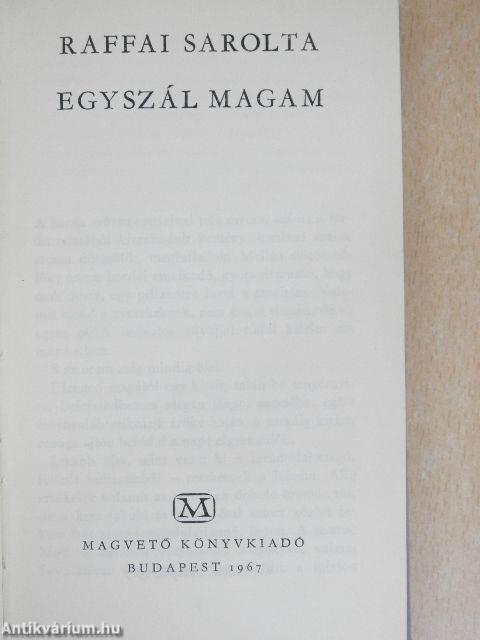 Egyszál magam