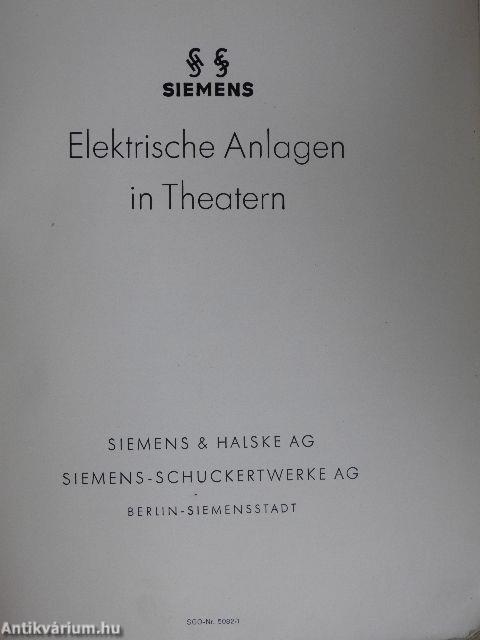 Elektrische Anlagen in Theatern