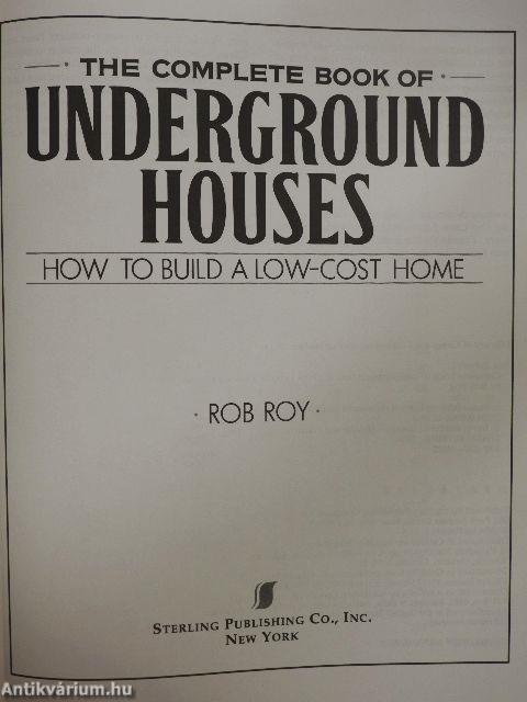 The complete book of underground houses