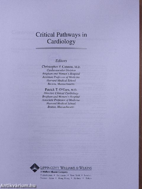 Critical Pathways in Cardiology