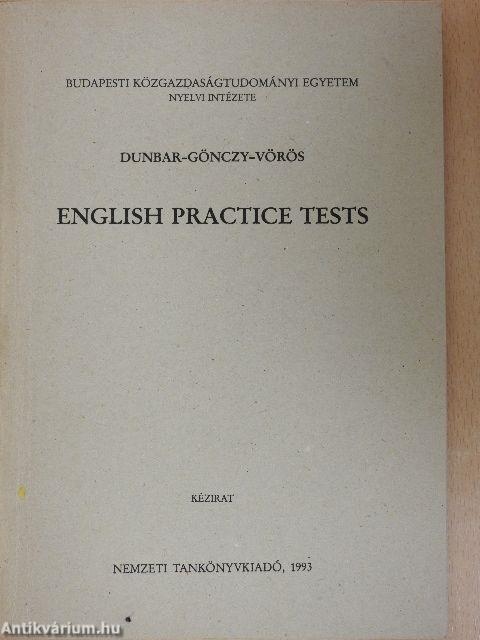 English practice tests