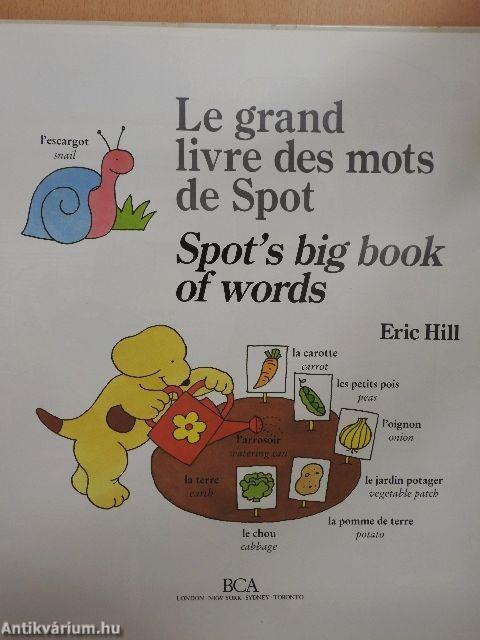 Le grand livre des mots de Spot