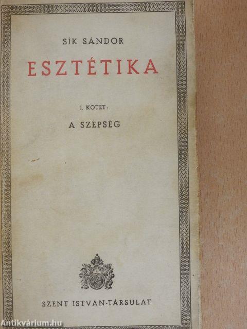 Esztétika I.