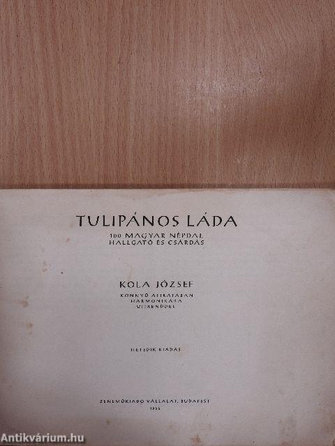 Tulipános láda