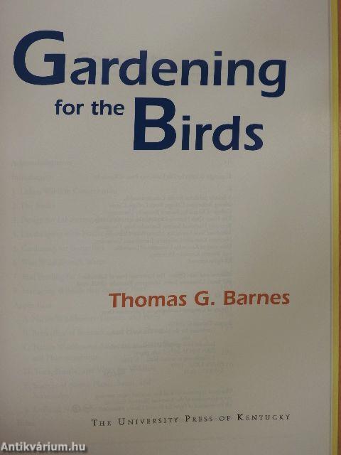 Gardening for the birds