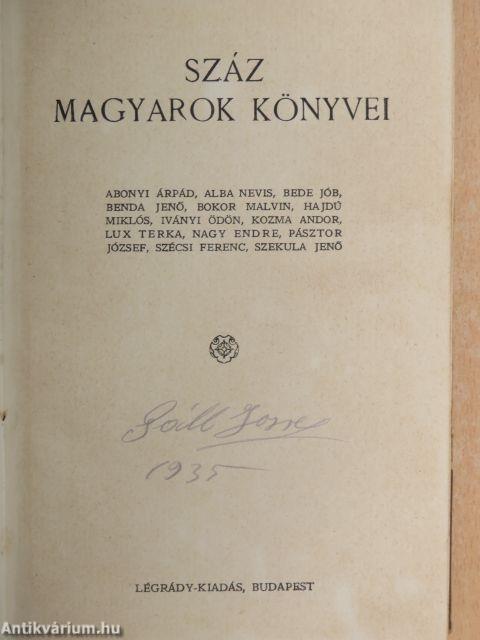 Száz magyarok könyvei IX.