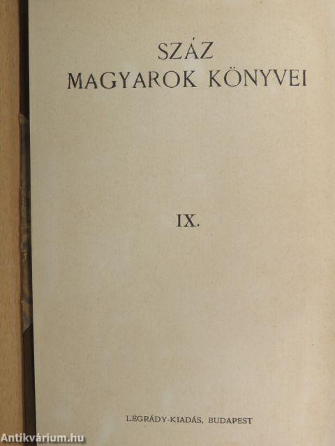 Száz magyarok könyvei IX.